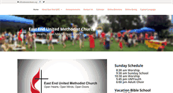 Desktop Screenshot of eastendumc.org